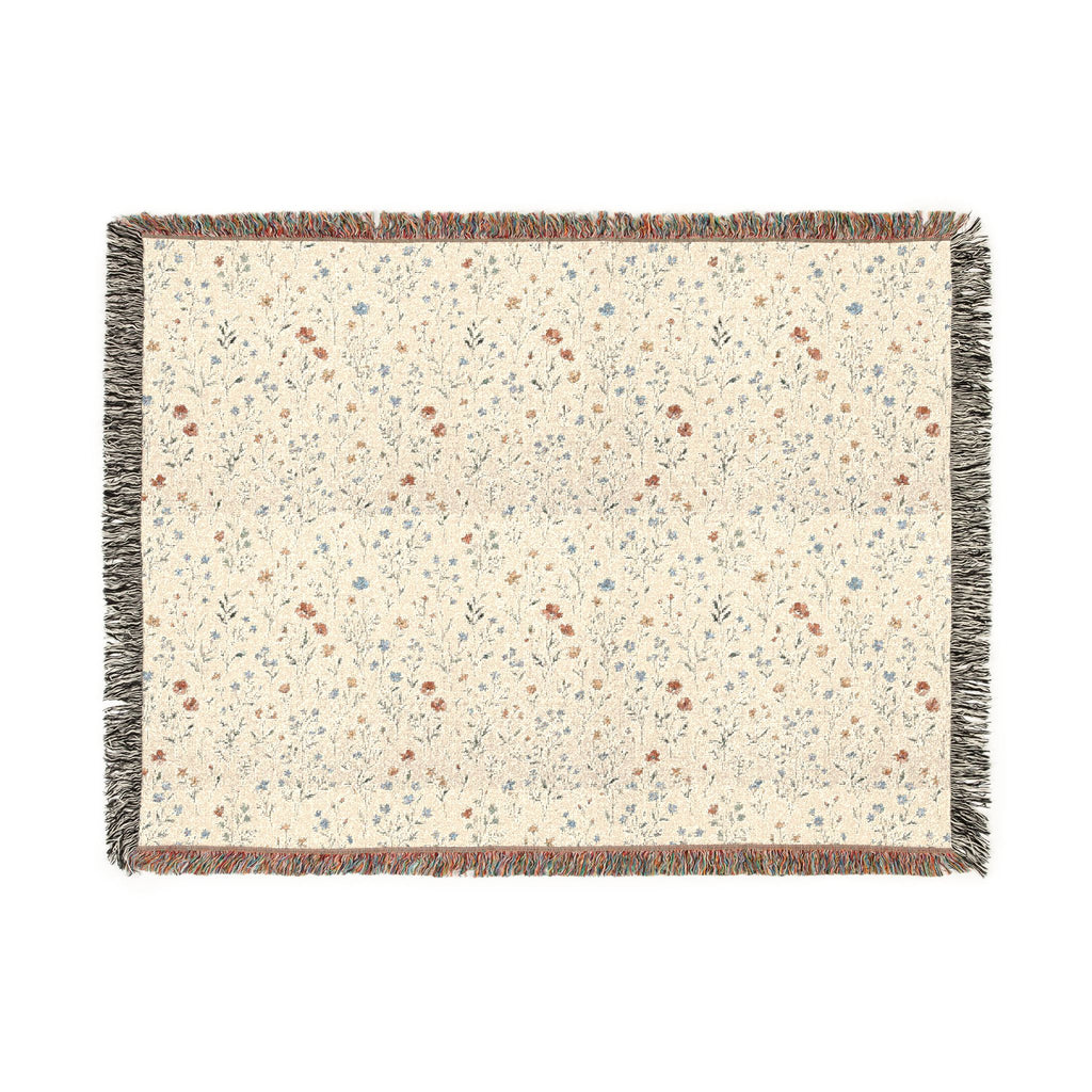 Wild Meadow Woven Throw