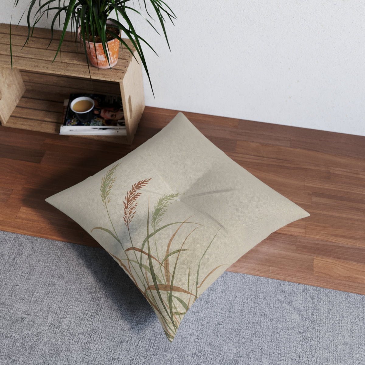 Wild Grasses Floor Cushion