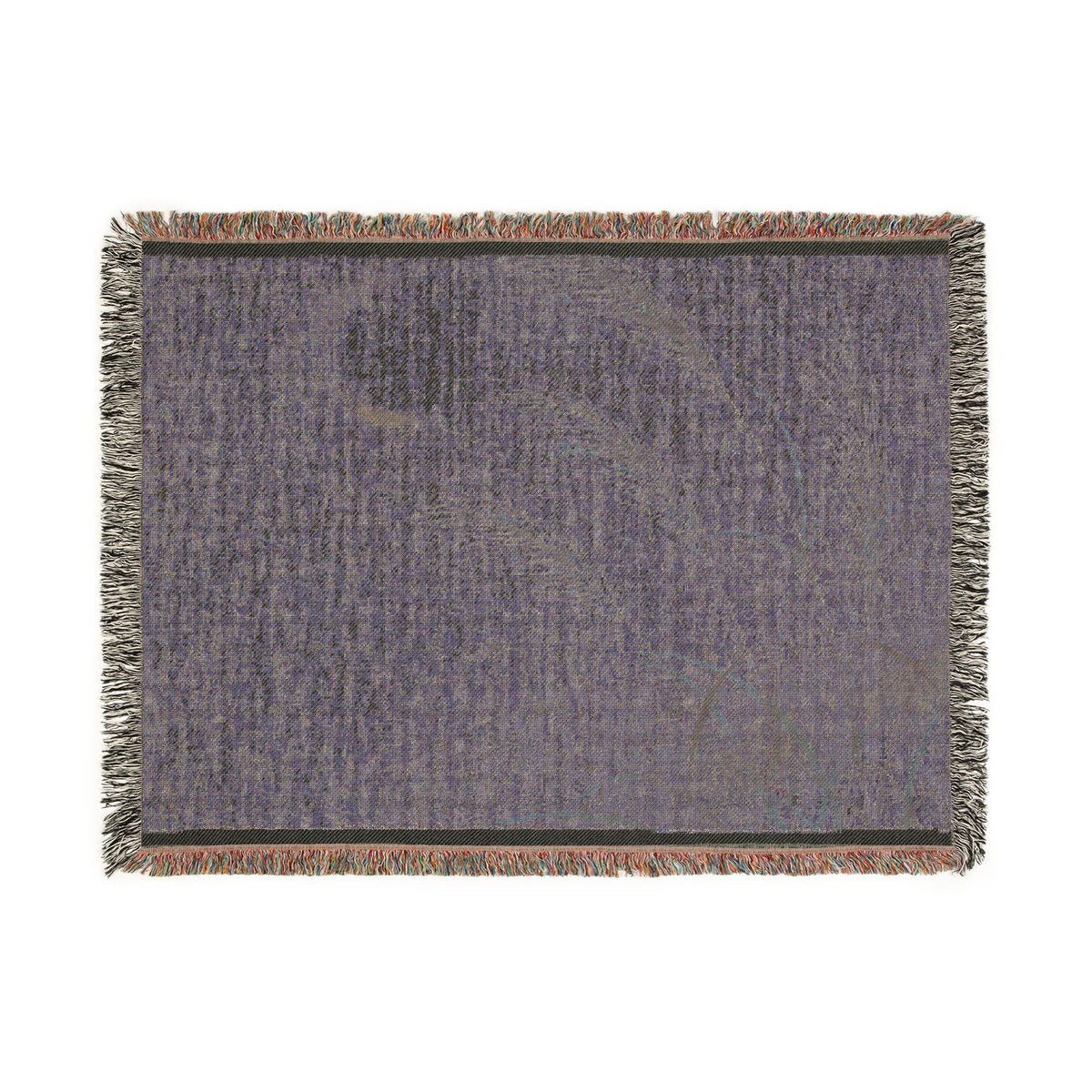 Susuki & Moon Woven Throw, Soft Sage