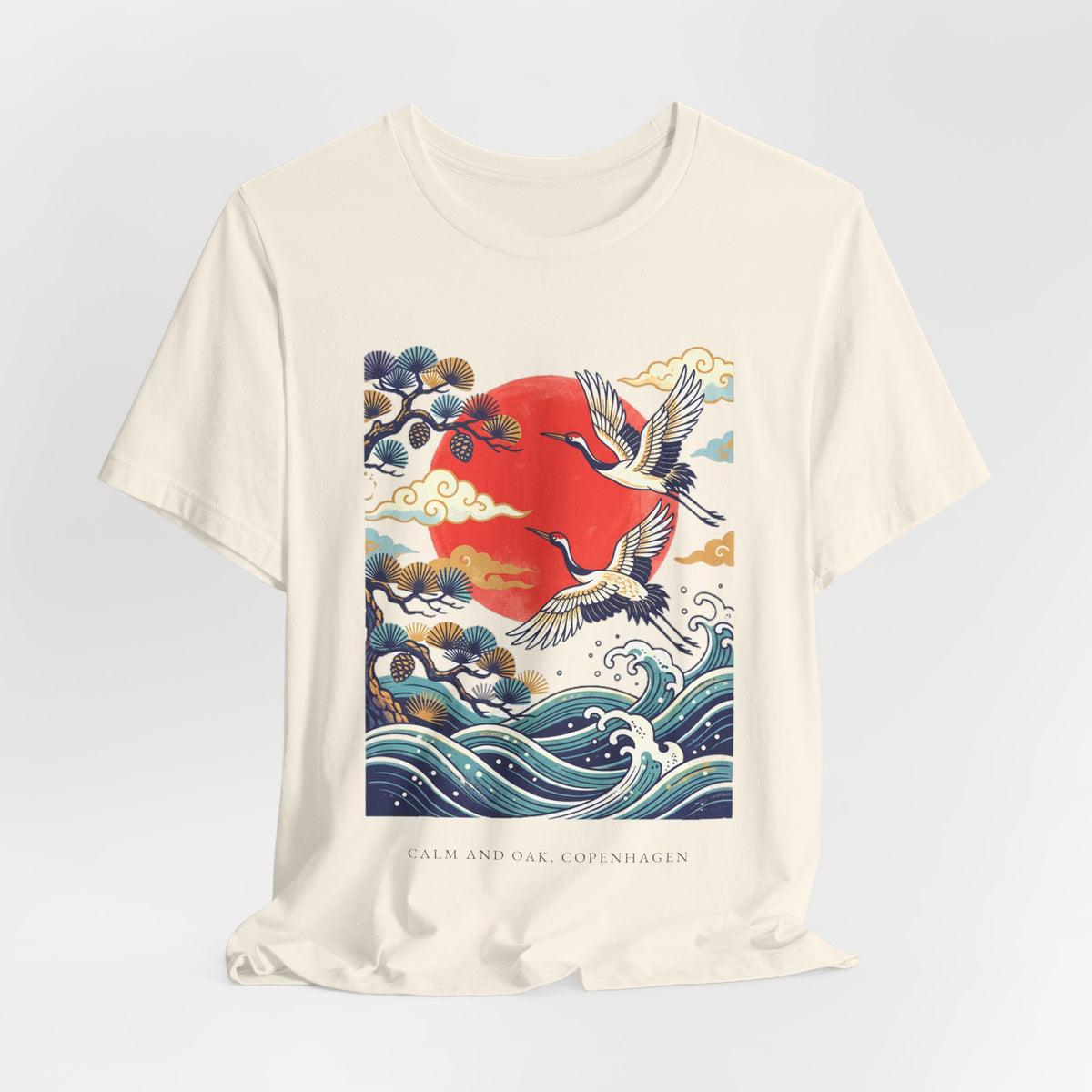Red-Crowned Cranes — Tee