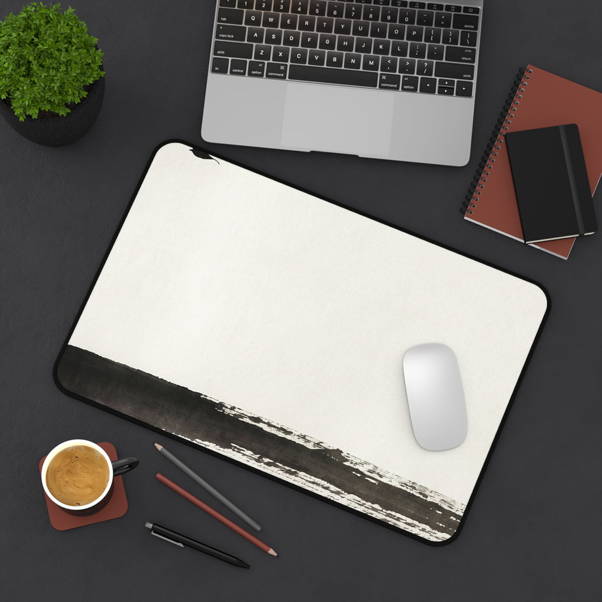 Quiet Crossing Desk Mat
