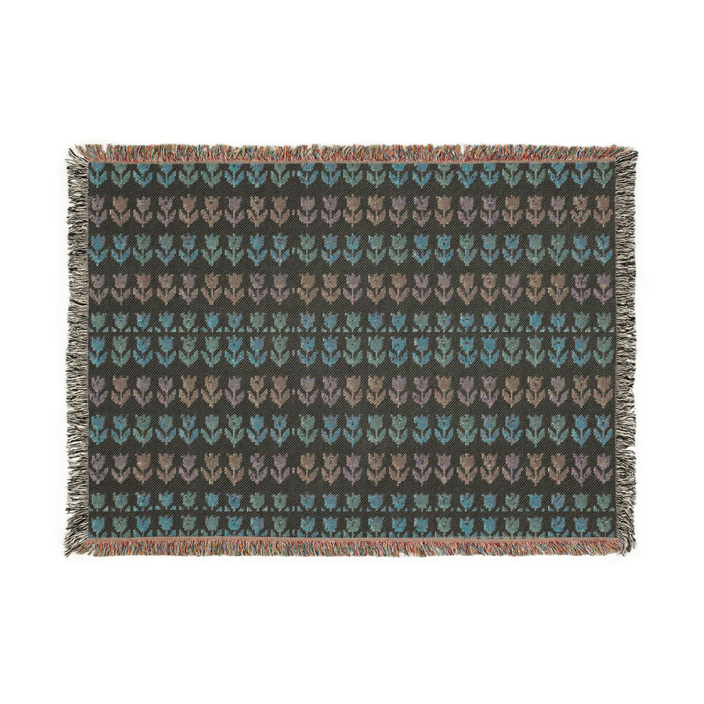 Tulip Market Woven Throw