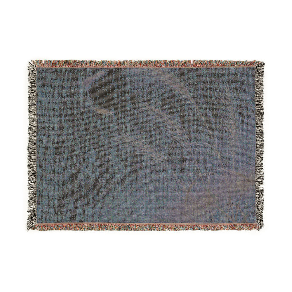 Susuki & Moon Woven Throw, Natural Linen