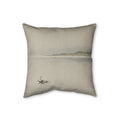 Lone Boat Cushion, Natural Linen