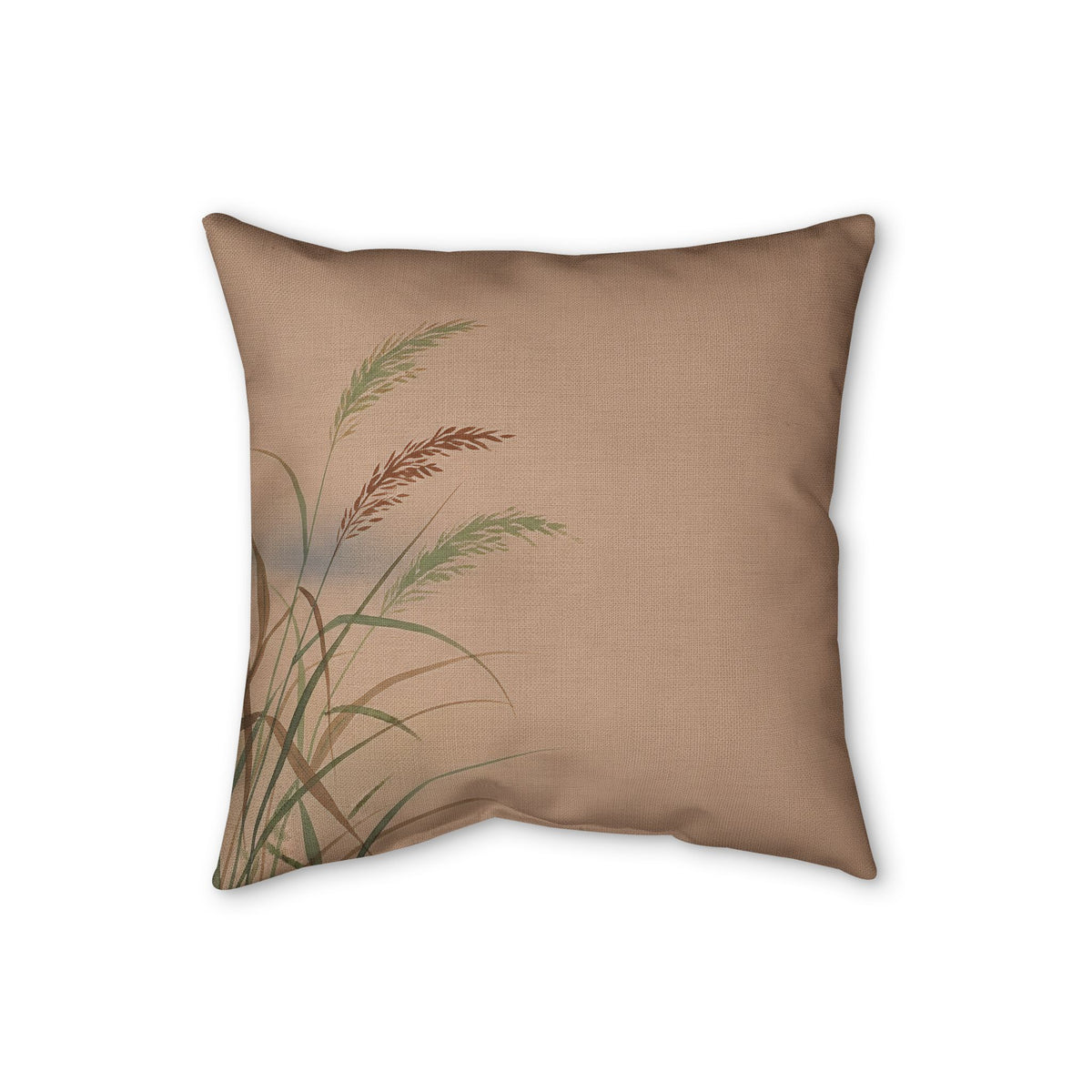 Wild Grasses Cushion, Warm Clay