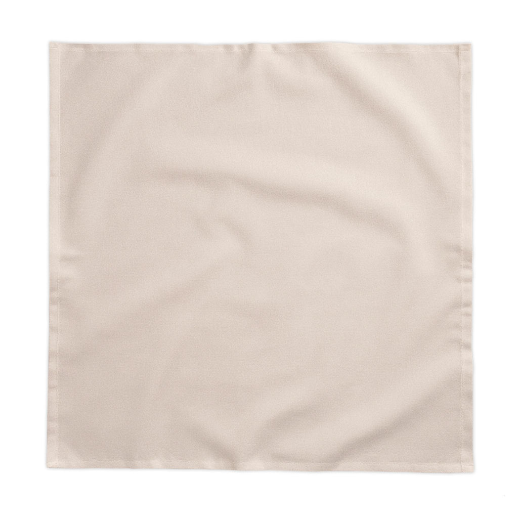 Tulip Market Tablecloth, Oatmeal Linen-Look Cotton Tablecloth