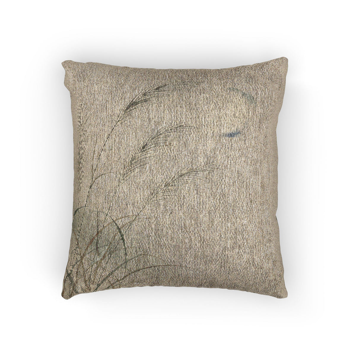 Susuki & Moon Woven Cushion, Natural Linen