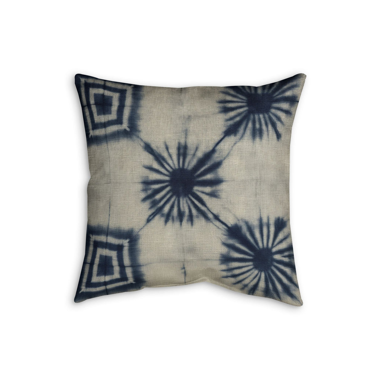 Shibori Indigo Cushion