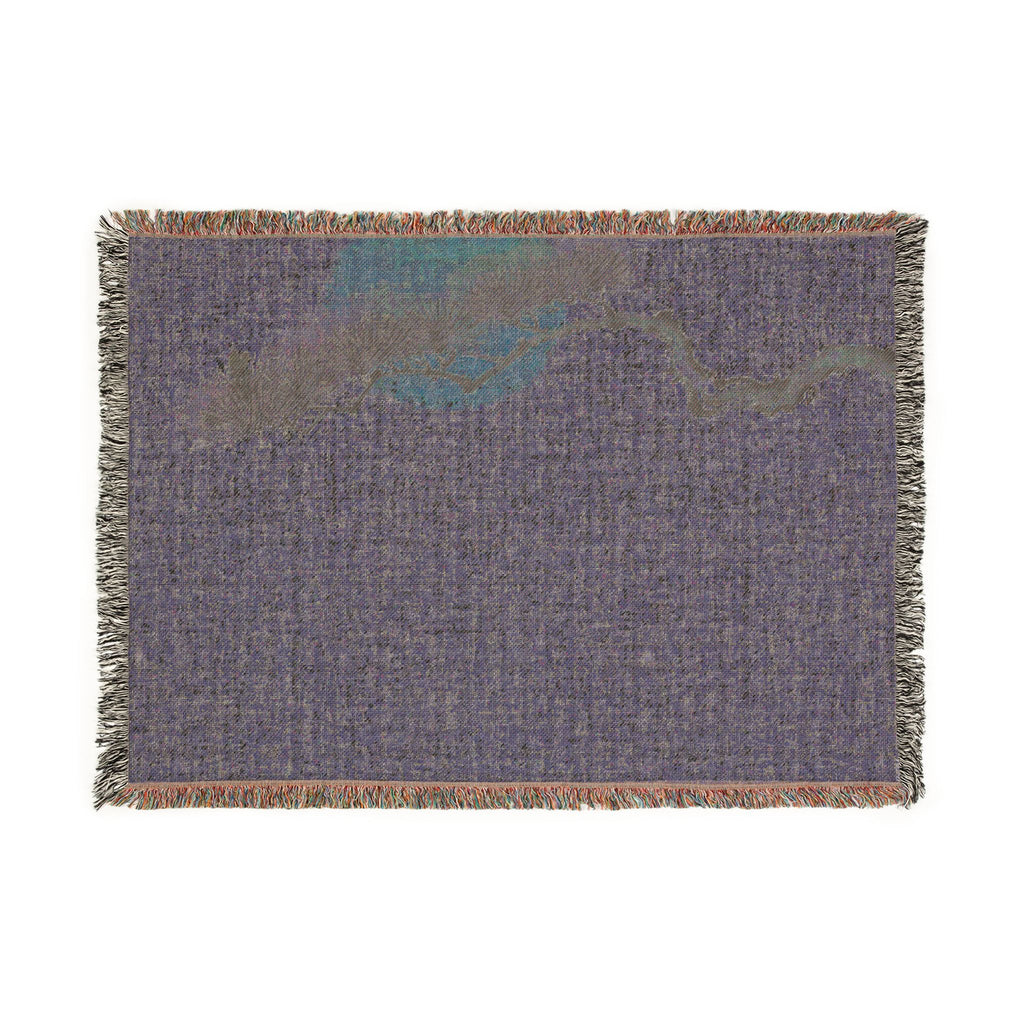 Pine & Sun Woven Throw, Soft Sage