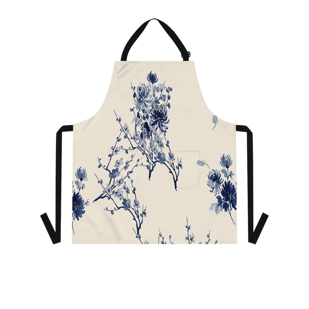 Indigo Bloom Apron