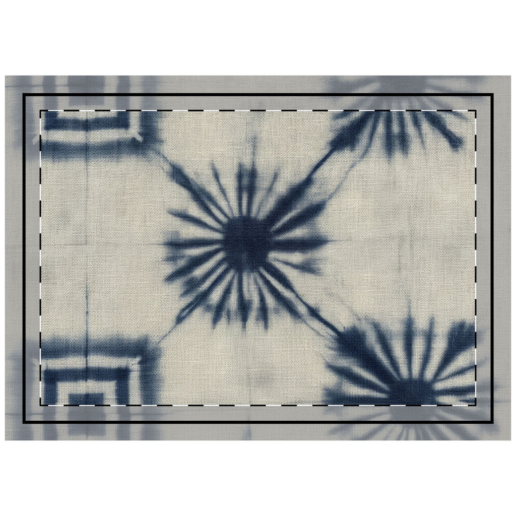 Shibori Indigo Lumbar & Euro Cushion