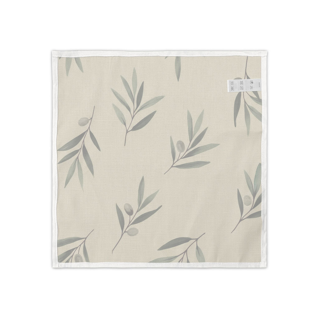 Olive Grove Cloth Napkins, Set of 4