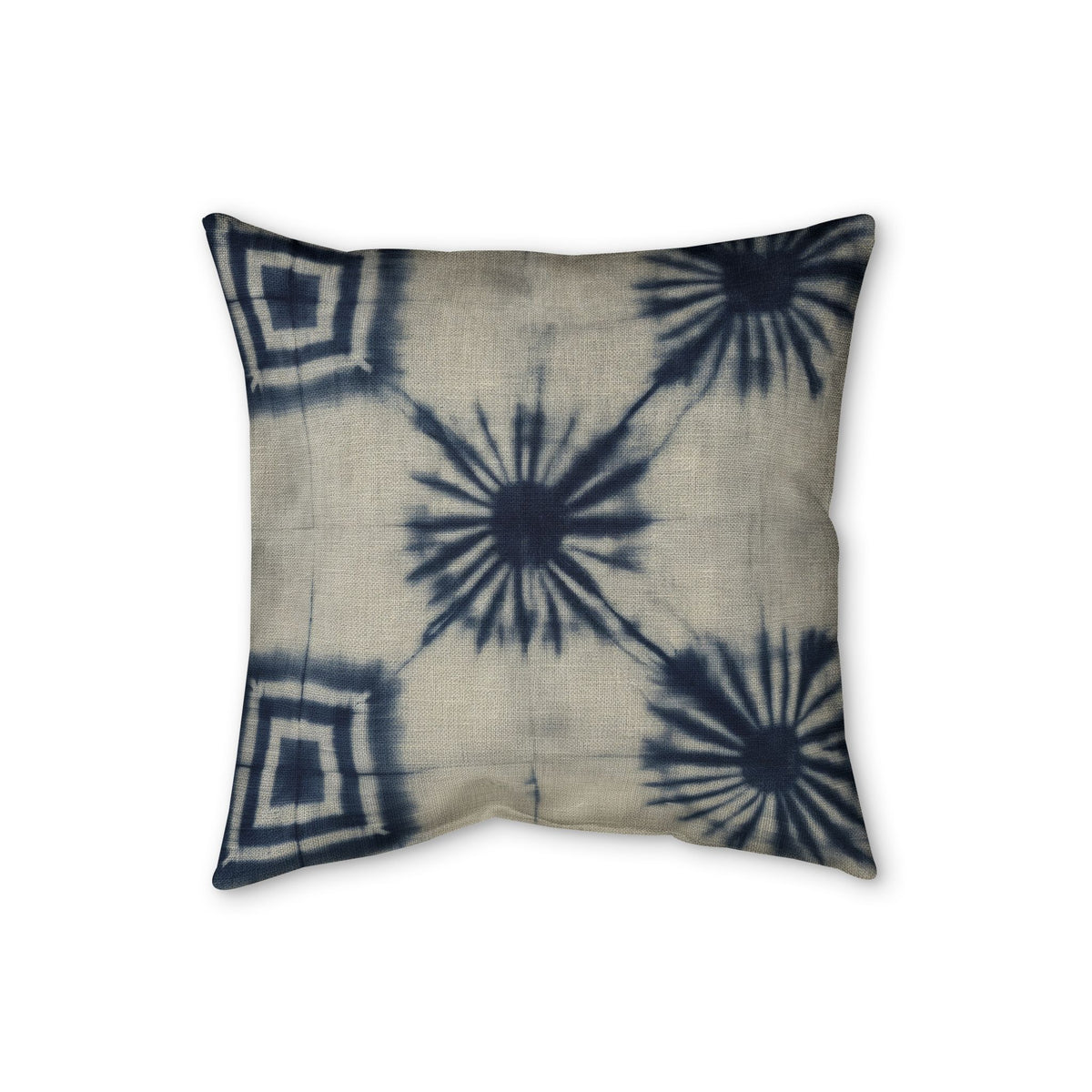 Shibori Indigo Cushion