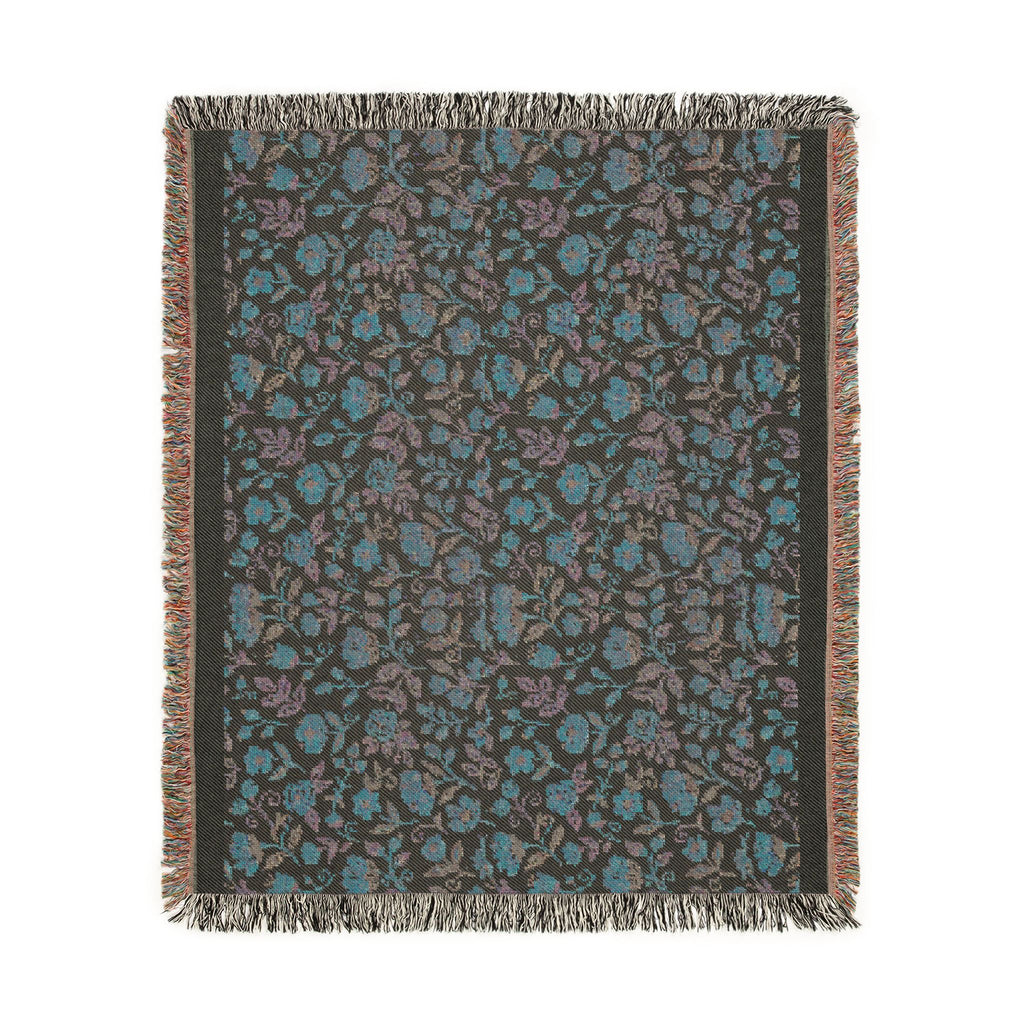 Nordic Folk Woven Throw