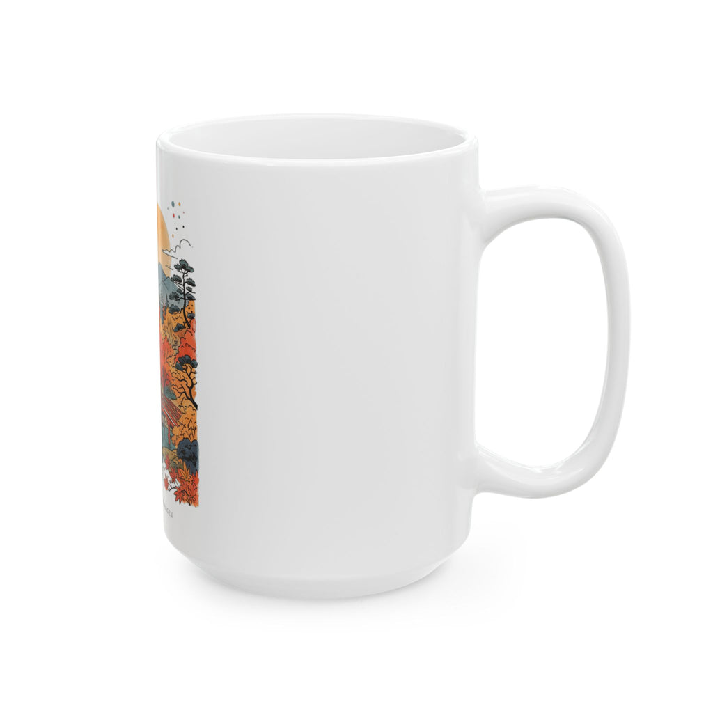 Autumn Temple — Mug