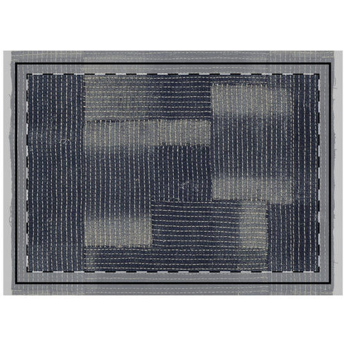 Boro & Sashiko Lumbar & Euro Cushion