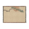 Pine & Sun Woven Throw, Natural Linen