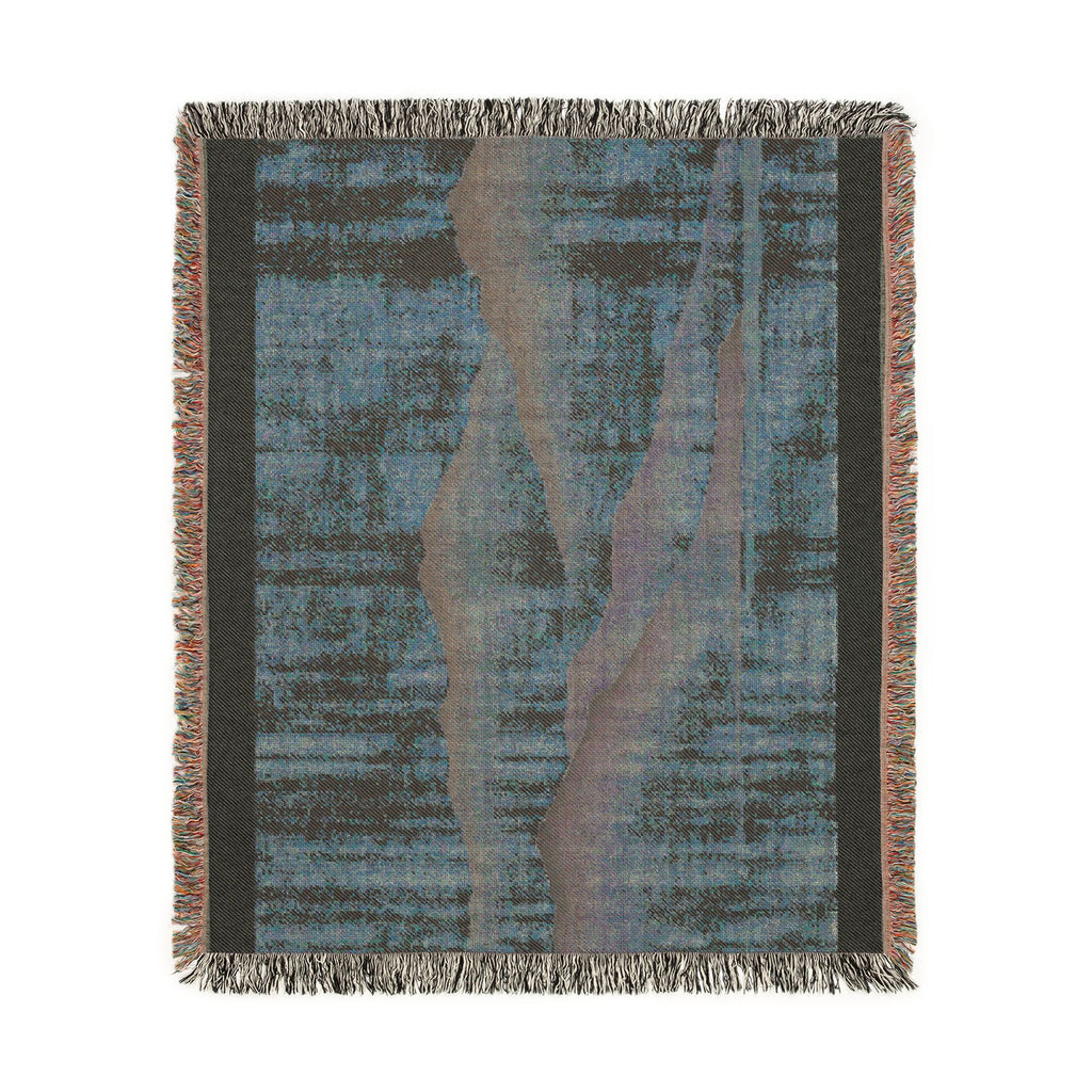 Misty Mountains Woven Throw, Warm Clay