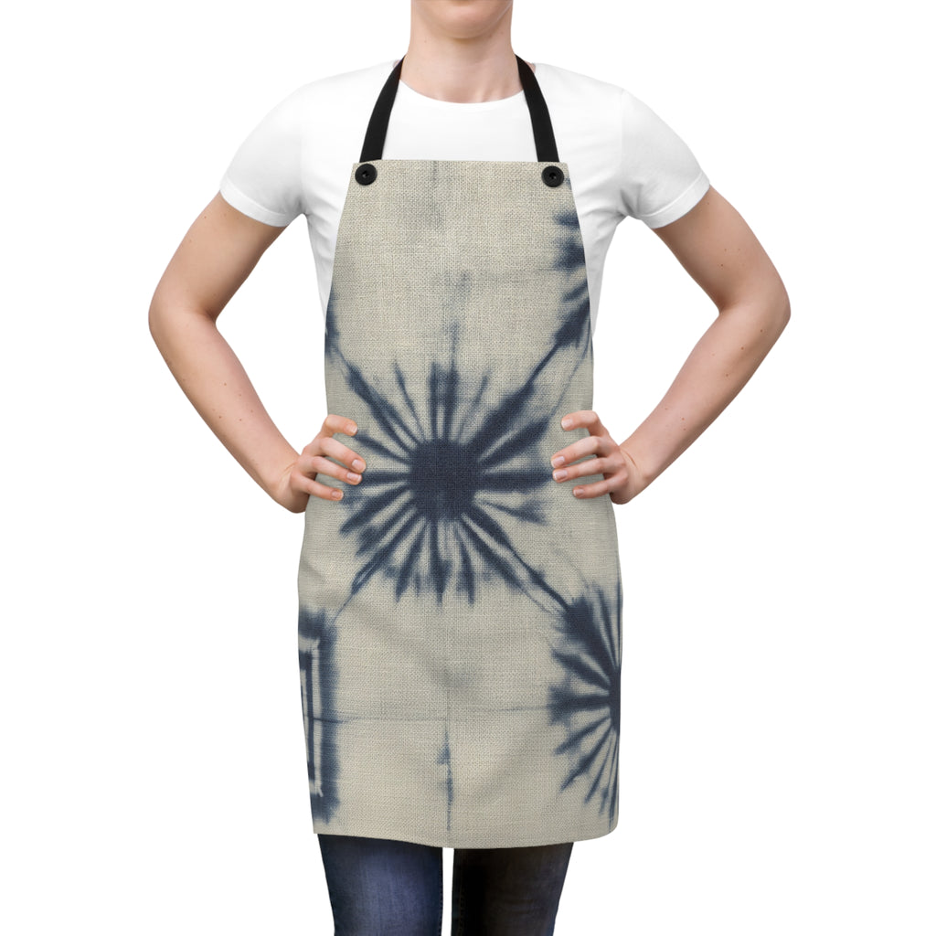 Shibori Indigo Apron