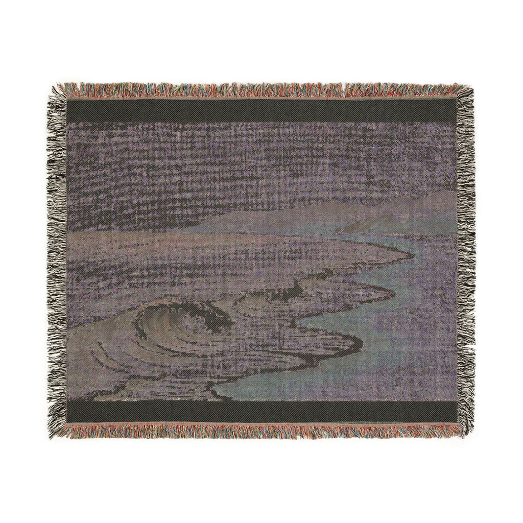 Quiet Shore Woven Throw, Soft Sage