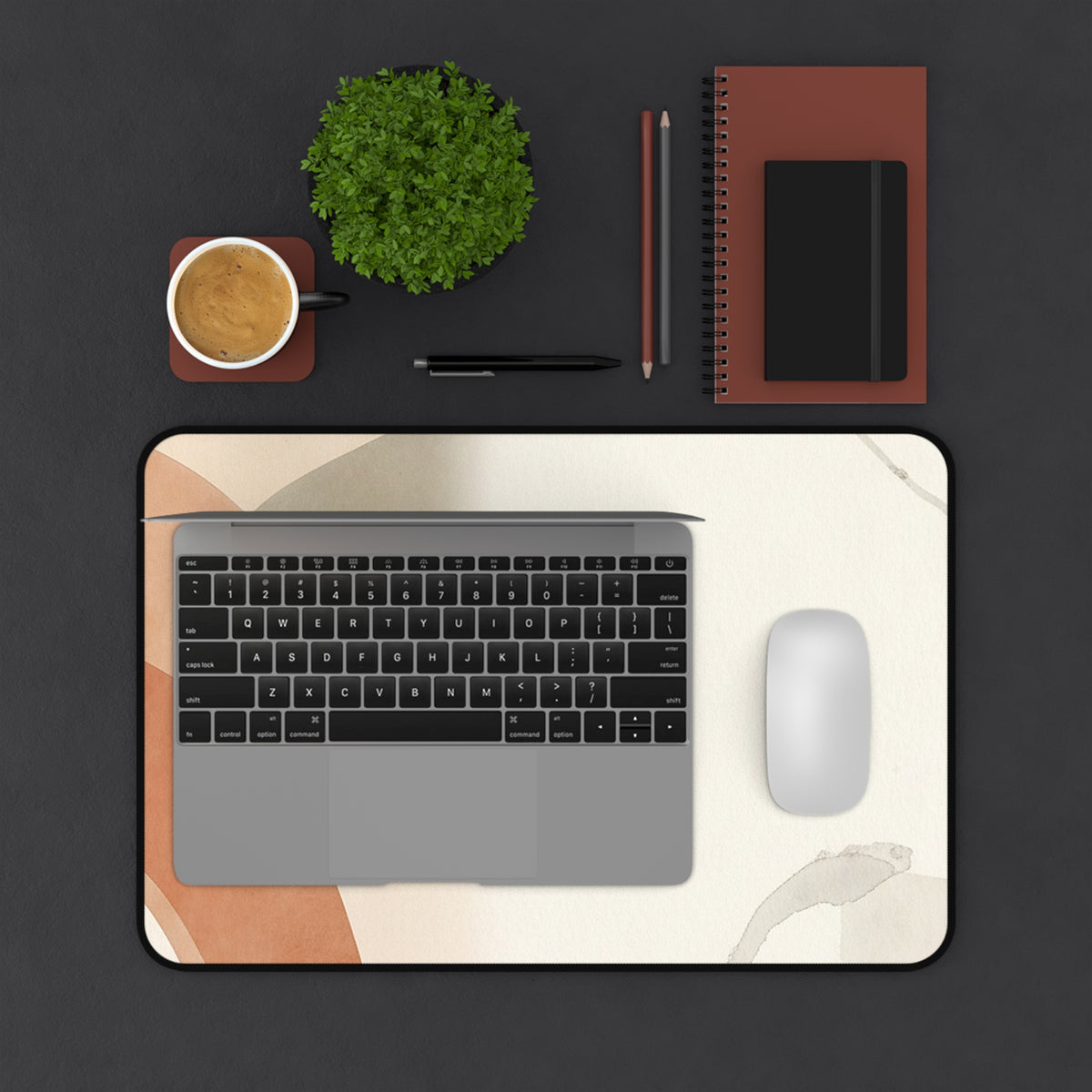 Serene Arches Desk Mat