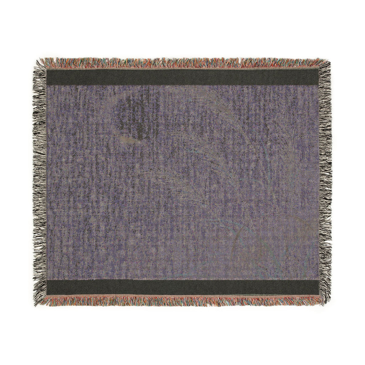Susuki & Moon Woven Throw, Soft Sage