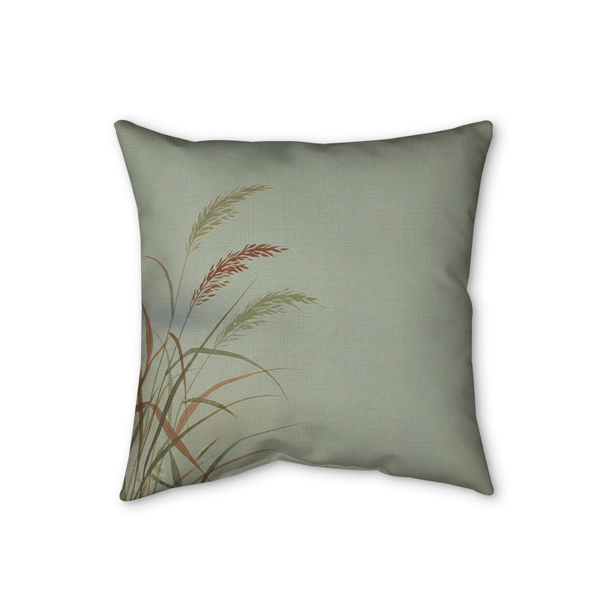 Wild Grasses Cushion, Soft Sage