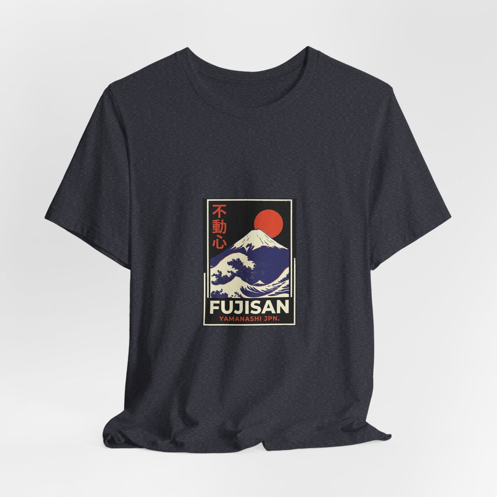 Fujisan Tee — Vintage Japanese Travel Poster Graphic T-Shirt | Calm & Oak