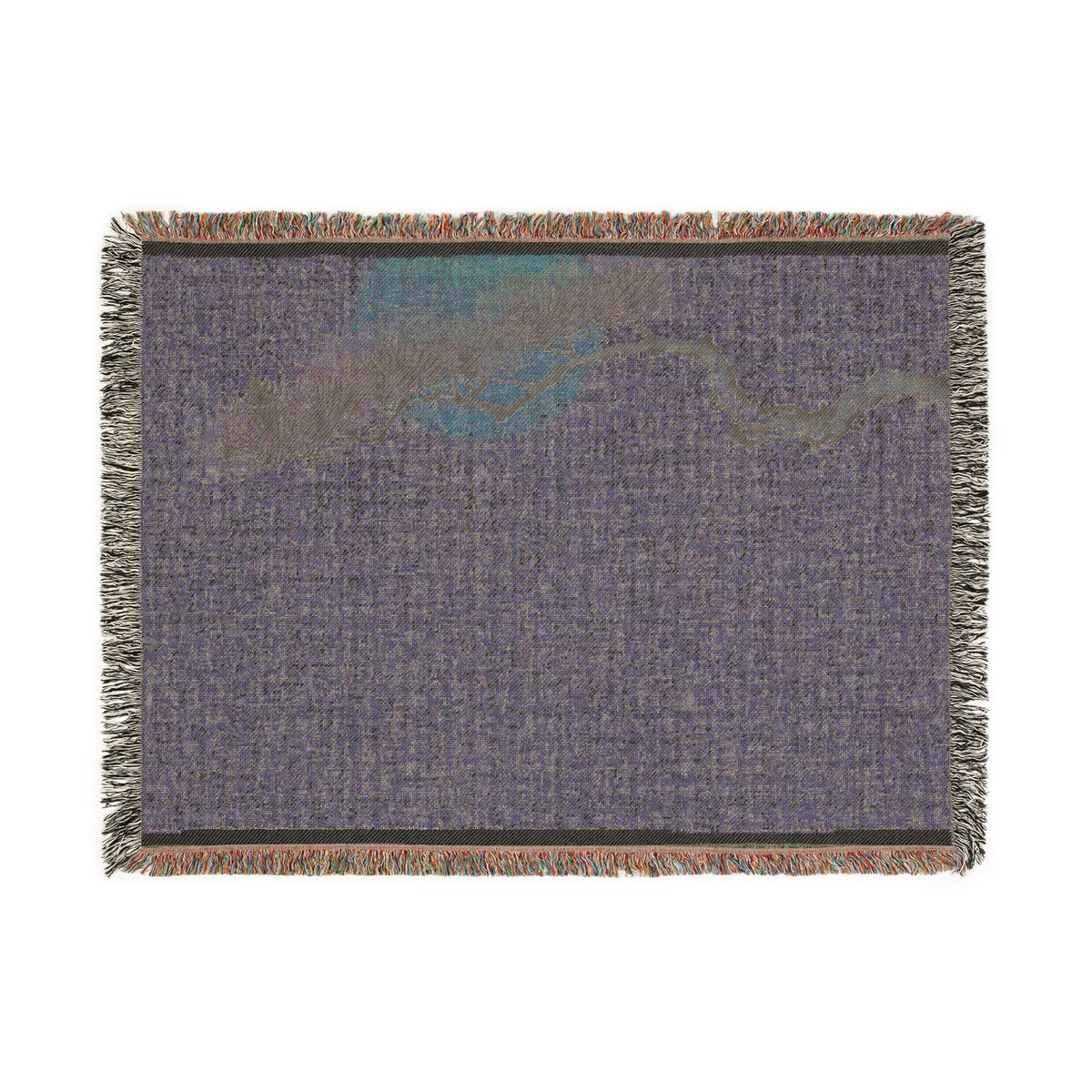 Pine & Sun Woven Throw, Soft Sage