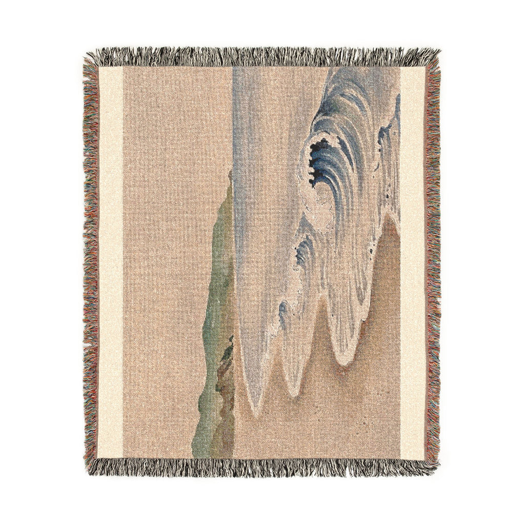 Quiet Shore Woven Throw, Warm Clay