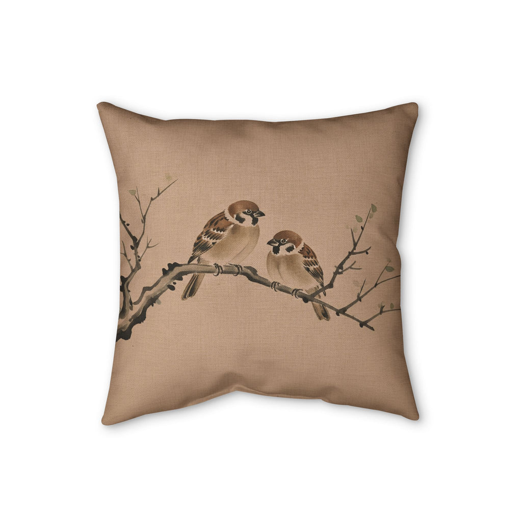 Sparrows Cushion, Warm Clay