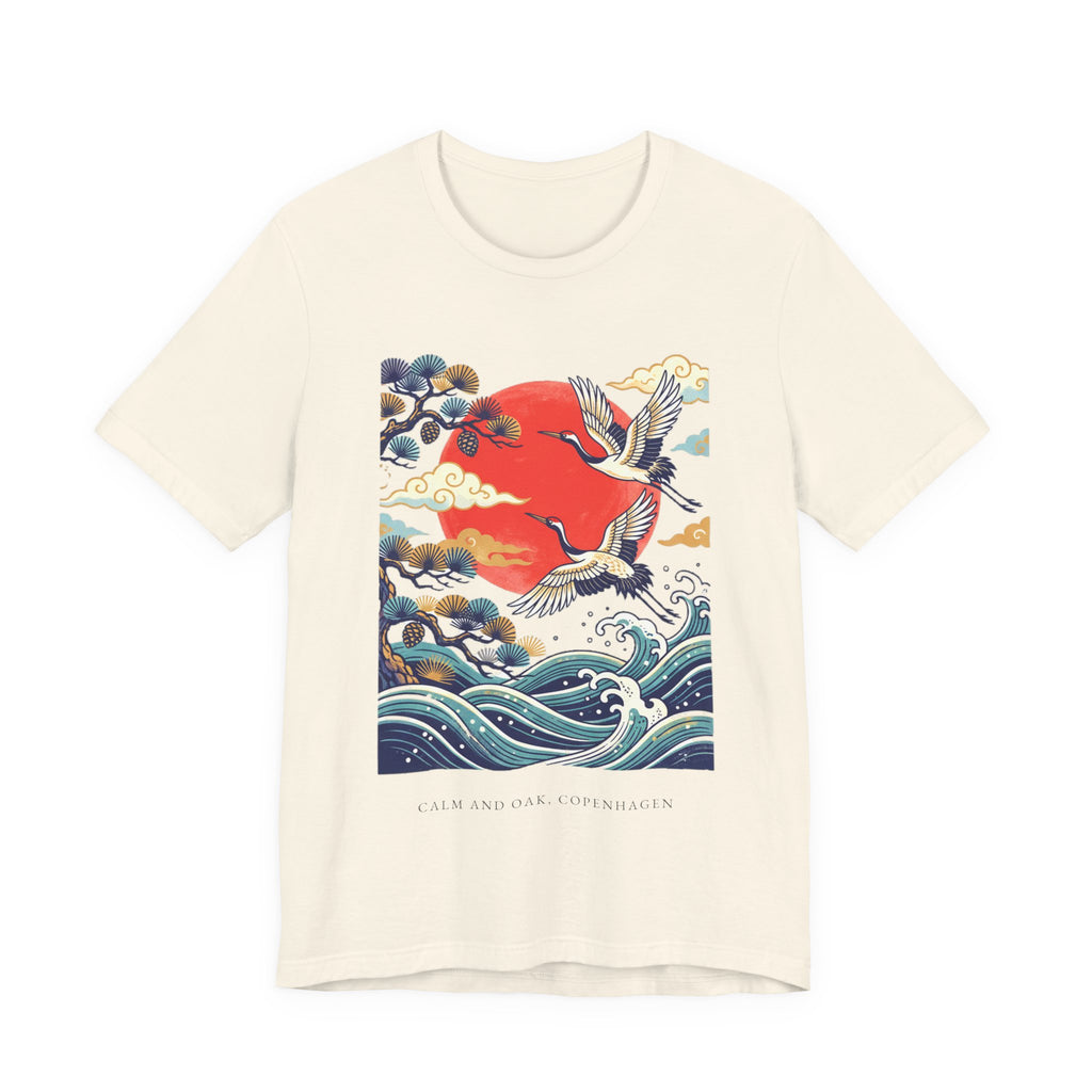Red-Crowned Cranes — Tee