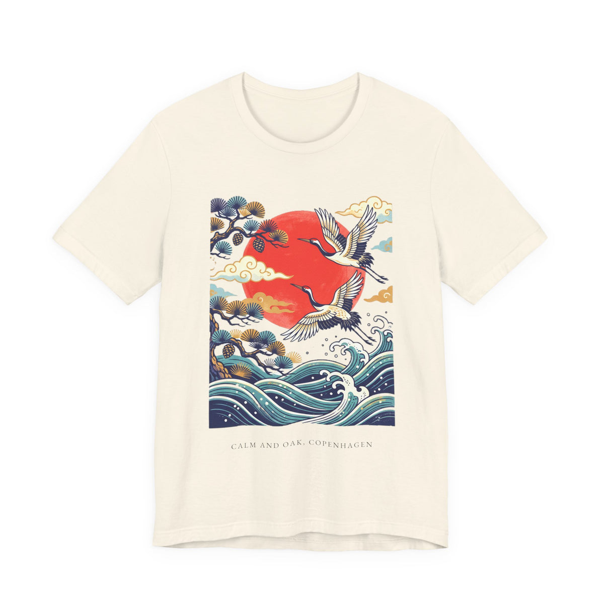 Red-Crowned Cranes — Tee