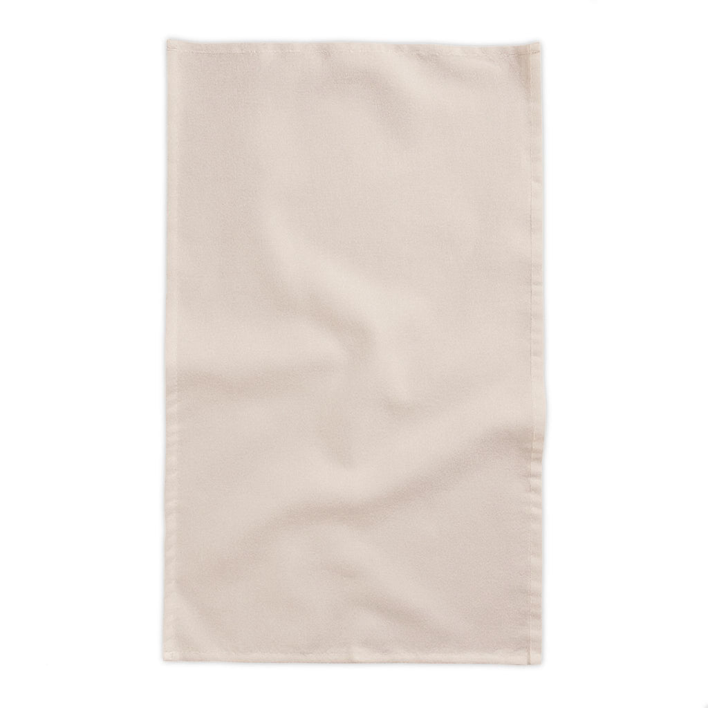 Sakura Tablecloth, Warm Cream Linen-Look Cotton Tablecloth