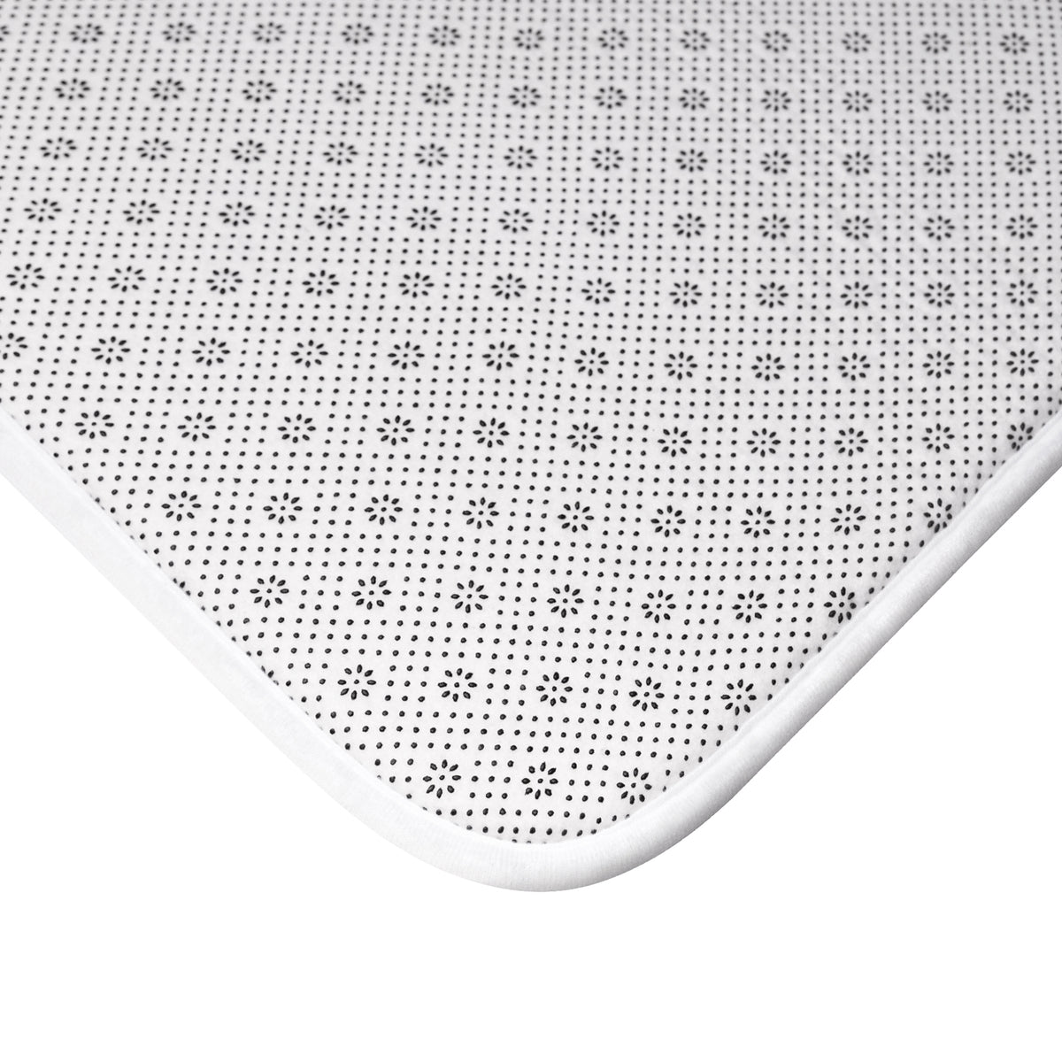 Indigo Bloom Bath Mat