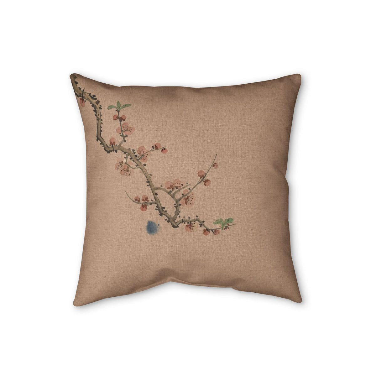 Plum Blossom Cushion, Warm Clay
