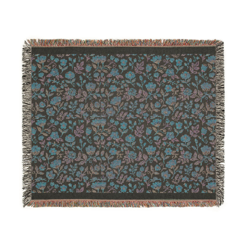 Nordic Folk Woven Throw