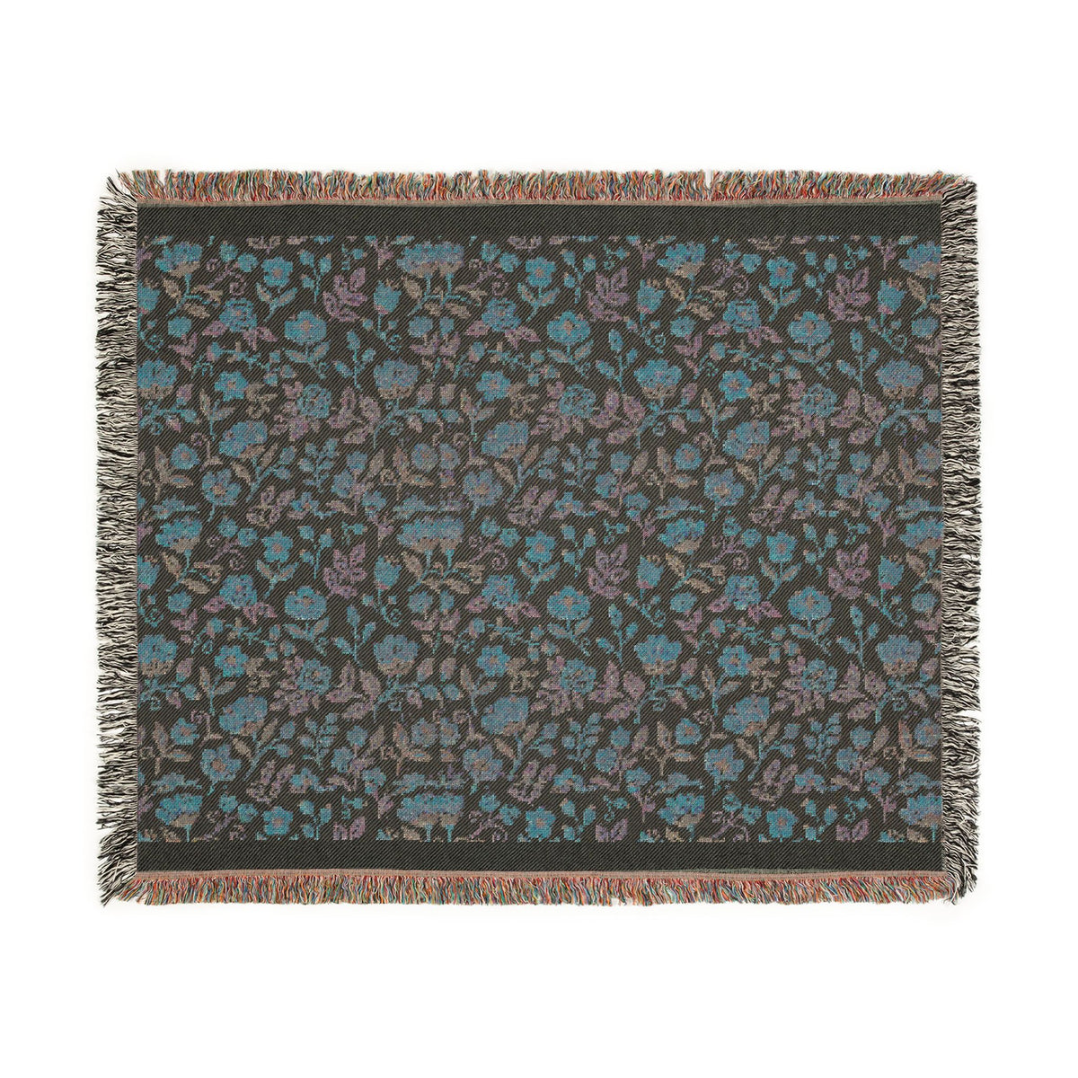Nordic Folk Woven Throw