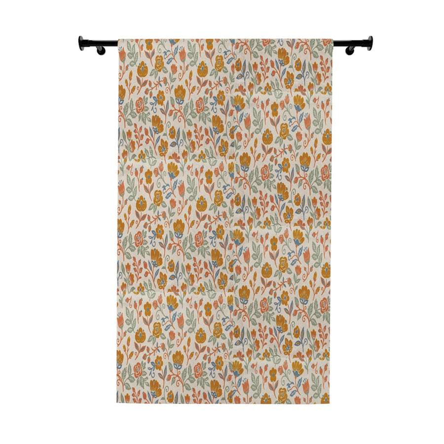 Nordic Folk Blackout Curtain Panel