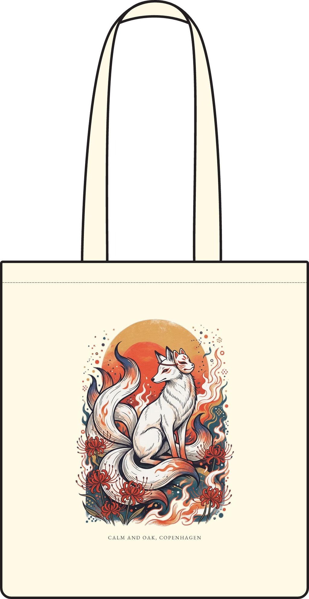 Kitsune Fox — Parcel Tote