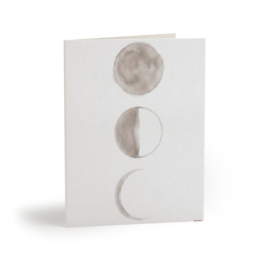 Moon Cycle Greeting Cards