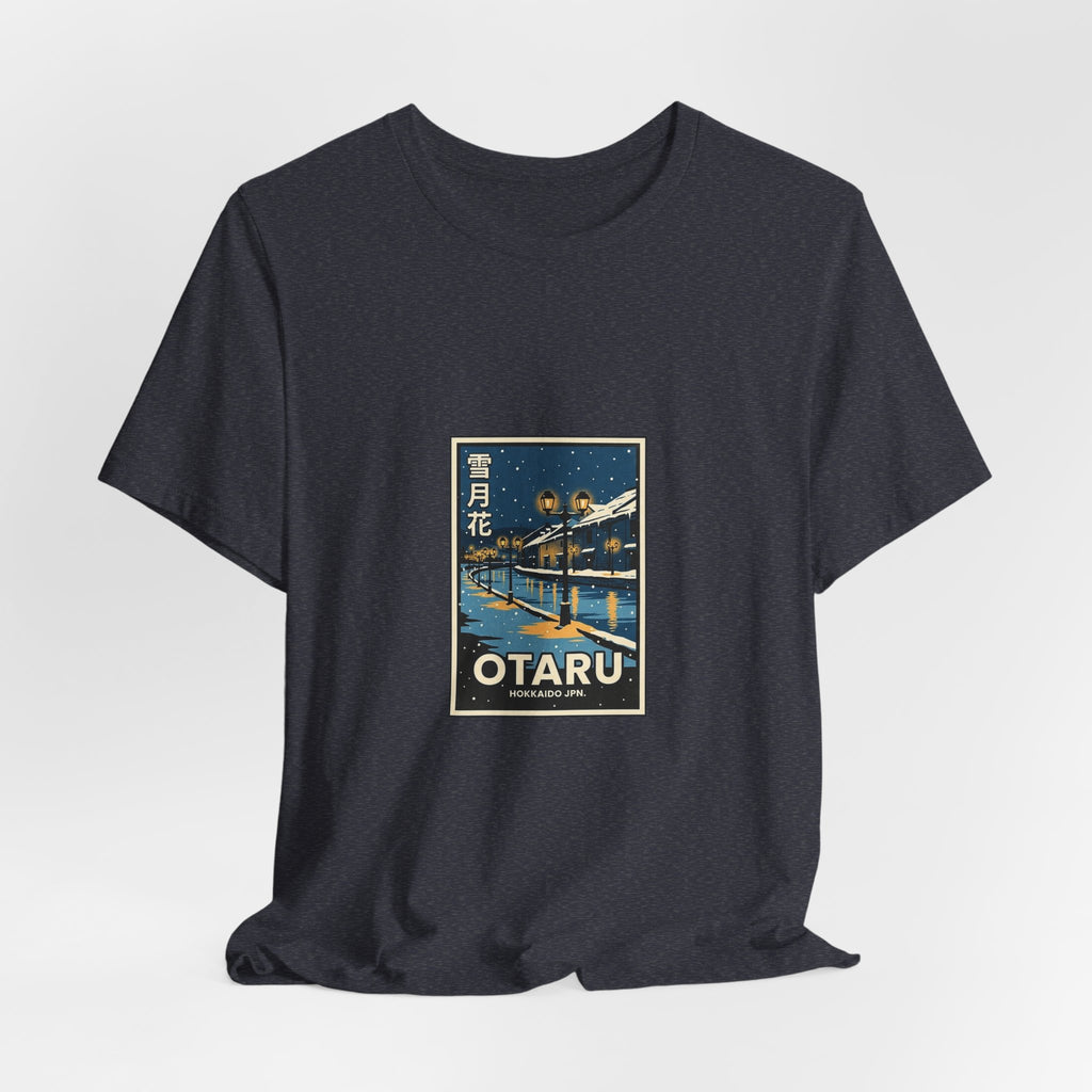 Otaru Tee — Vintage Japanese Travel Poster Graphic T-Shirt | Calm & Oak