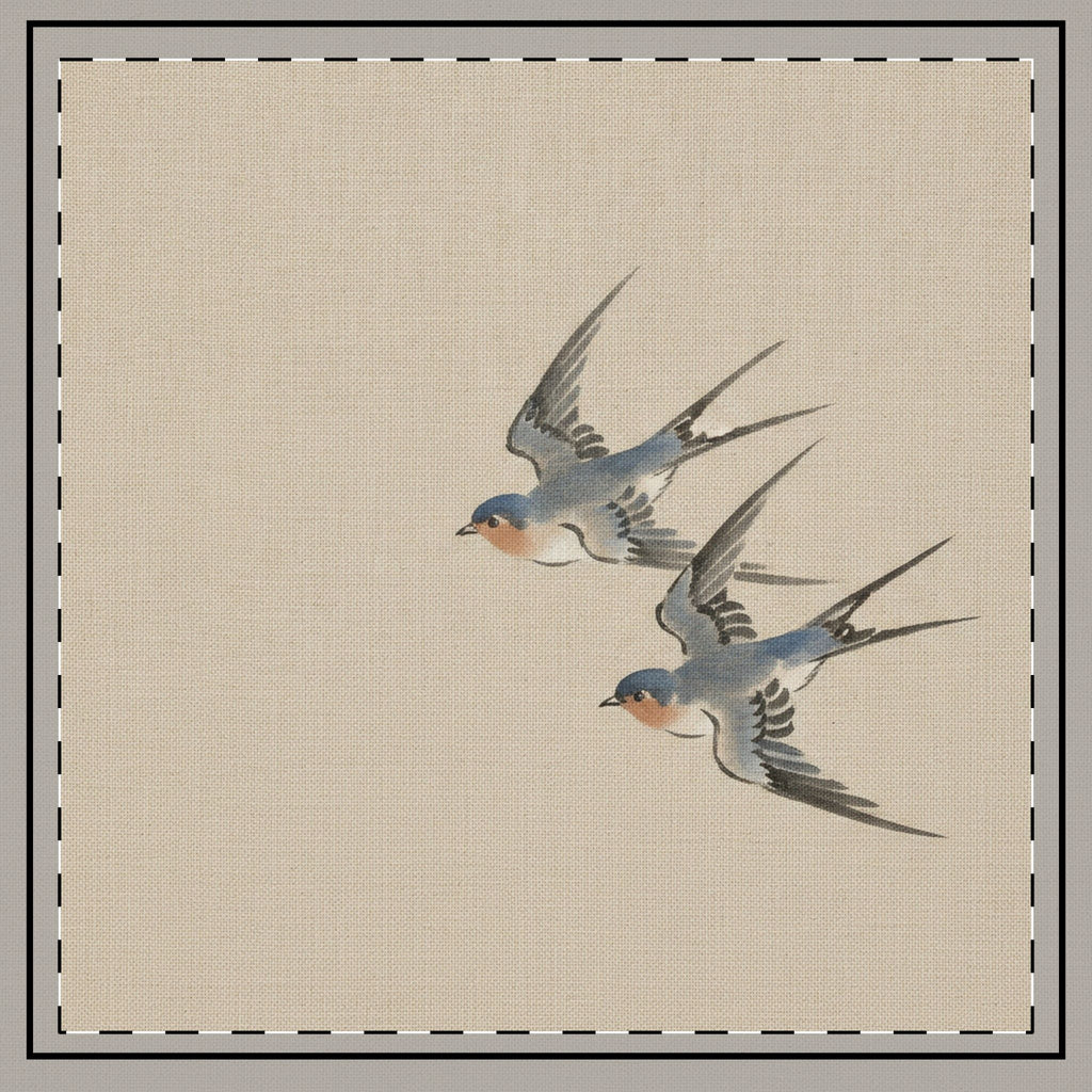 Swallows Lumbar & Euro Cushion