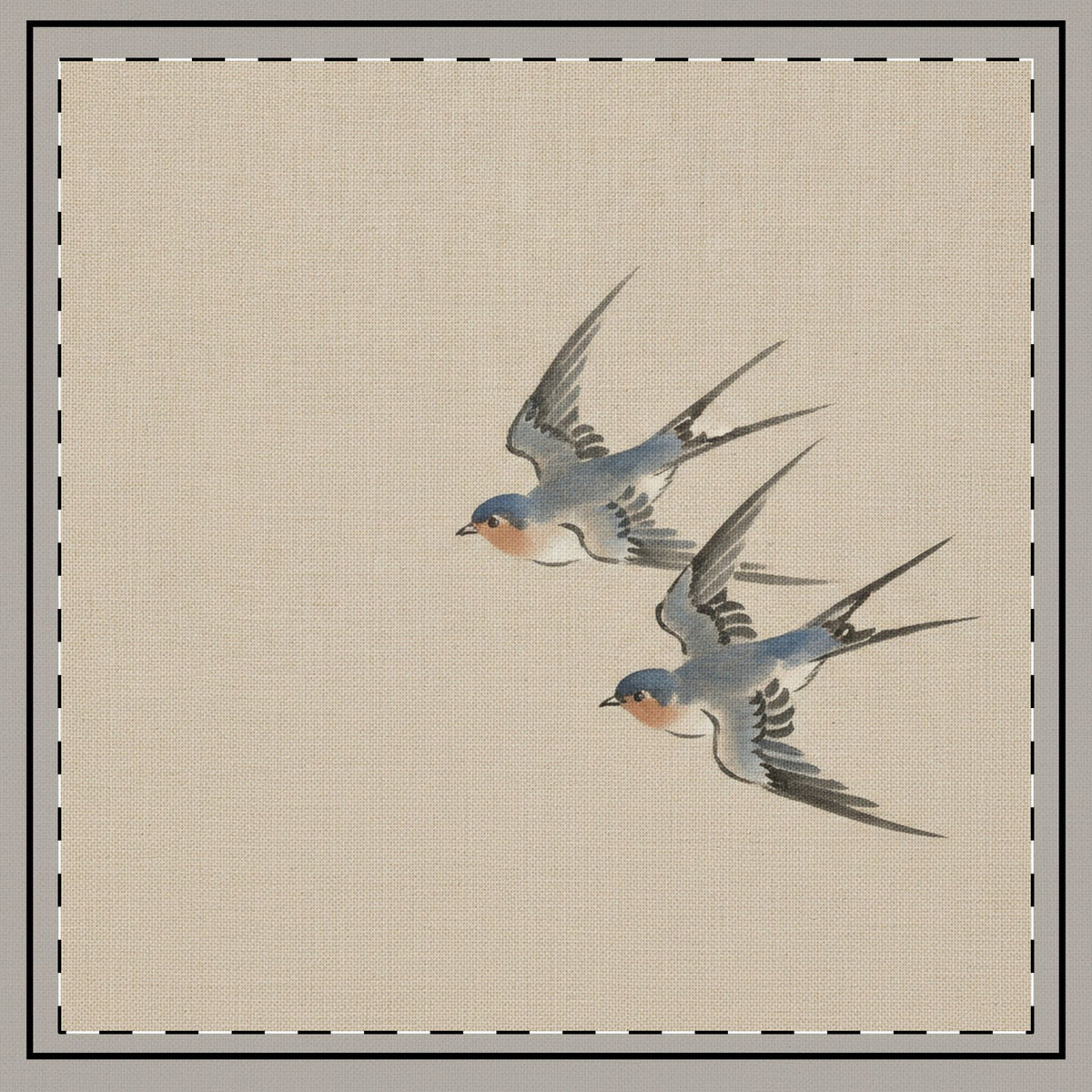 Swallows Lumbar & Euro Cushion