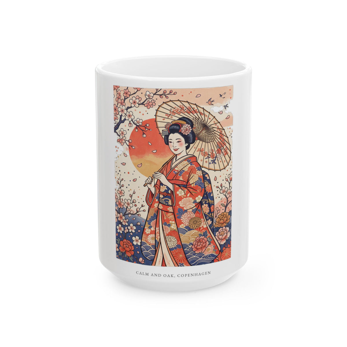 Geisha & Parasol — Mug