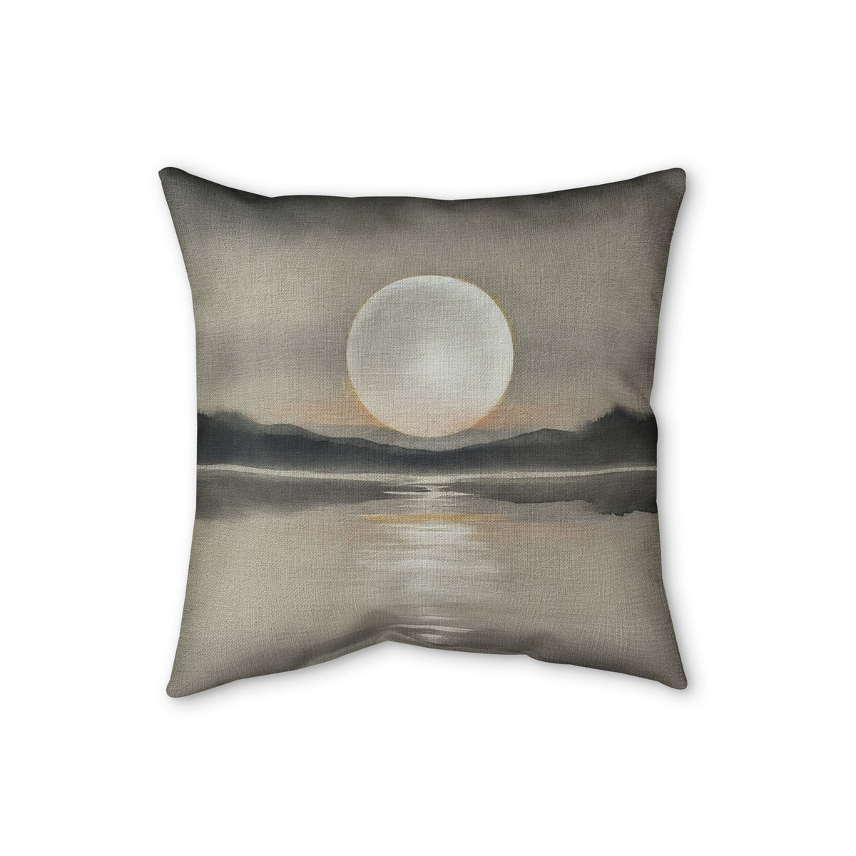 Moonrise Cushion, Natural Linen