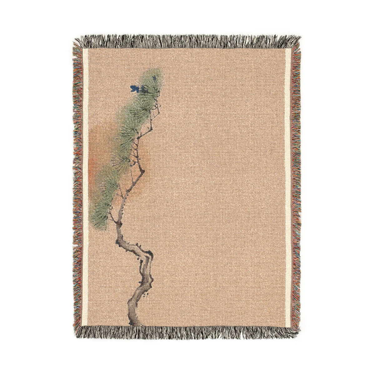 Pine & Sun Woven Throw, Warm Clay