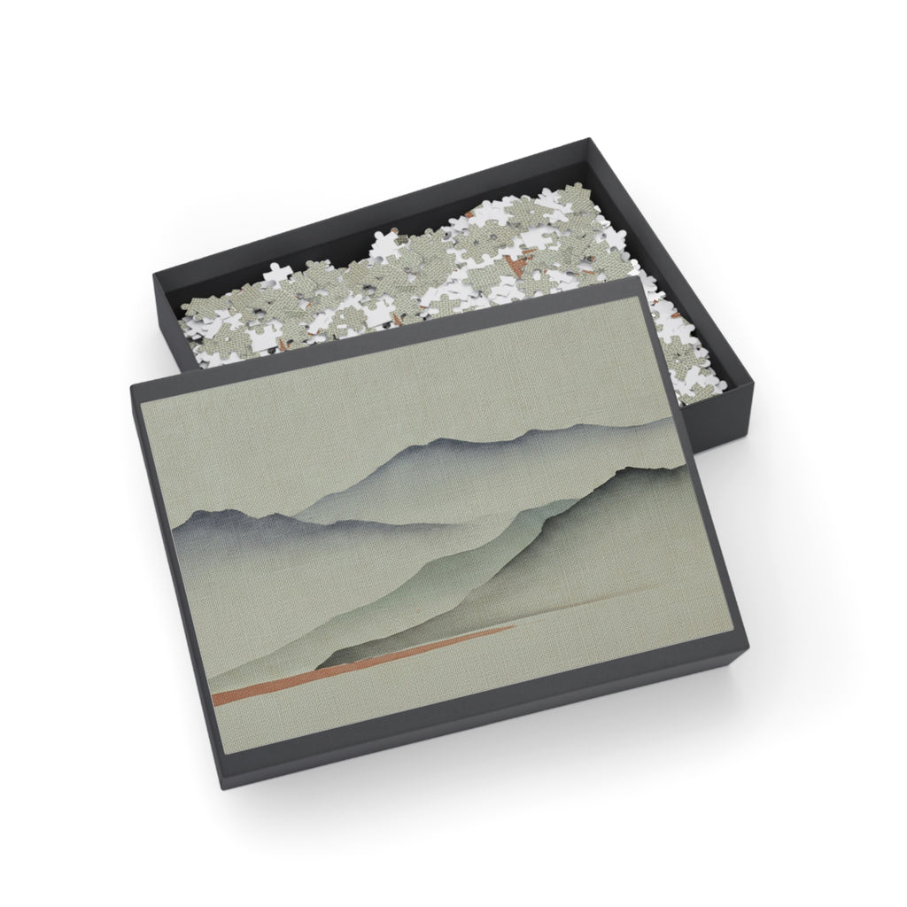 Misty Mountains Jigsaw Puzzle