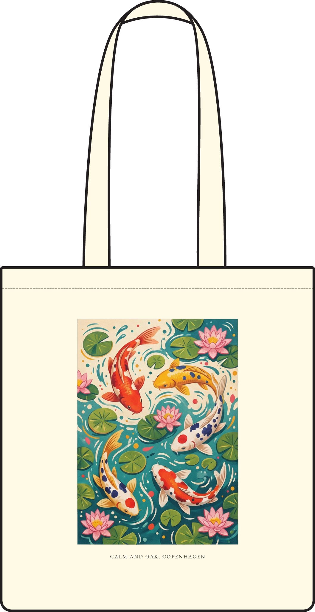Koi Pond — Parcel Tote