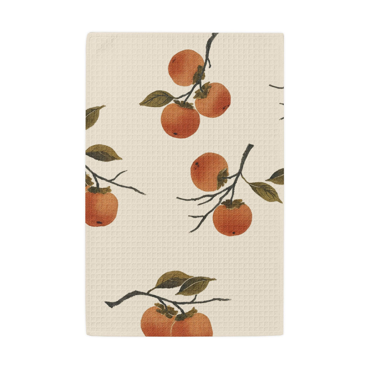 Persimmon Waffle Towel — Japandi Waffle Towel by Calm & Oak